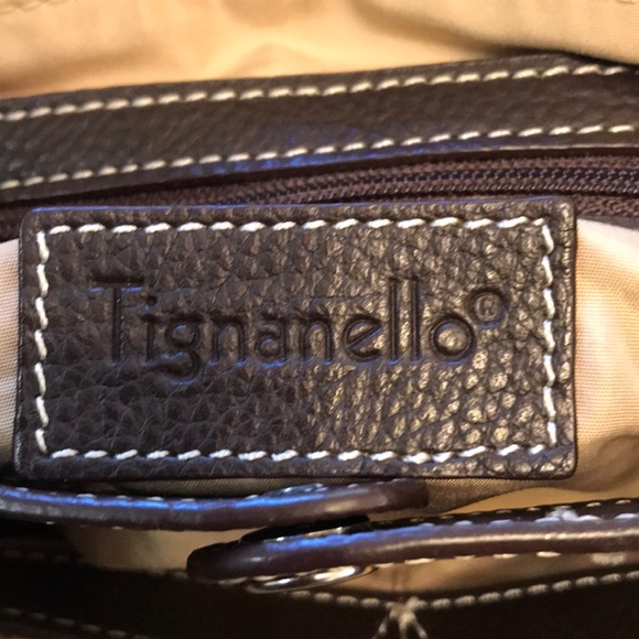 Tignanello Leather Handbag - Picture 6 of 7